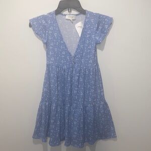 JESSICA SIMPSON Women’s Cap Sleeve Floral Dress Size XS